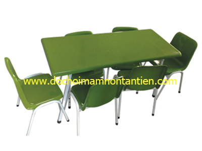 Bộ bàn ghế composite - Công Ty TNHH Sản Xuất Mua Bán Thiết Bị Trường Học Tân Tiến